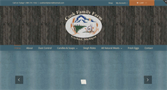 Desktop Screenshot of cookfamilyfarm.com
